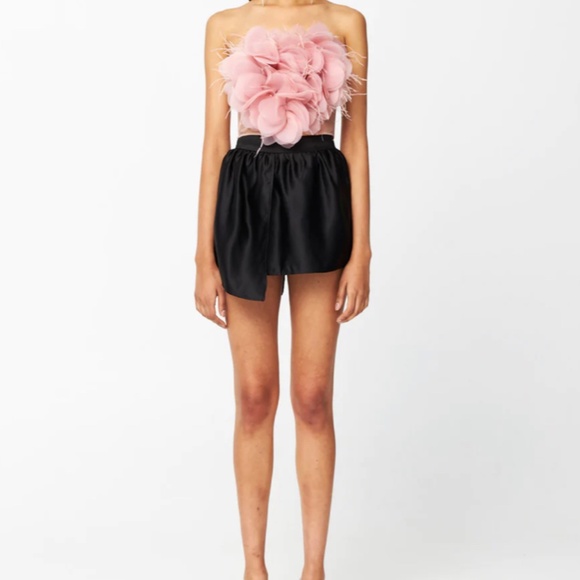 FLORAL TRIBUTE BUSTIER DUSTY ROSE - Picture 5 of 7